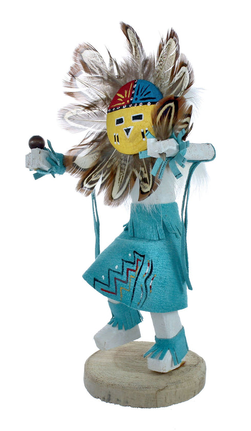Sunface Navajo American Indian Kachina Doll NX11465